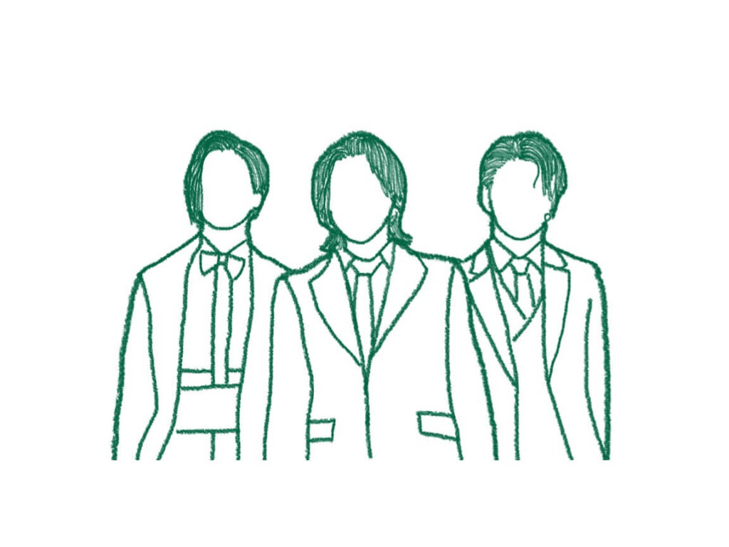 Drawing created for article on every Mrs. GREEN APPLE anime song